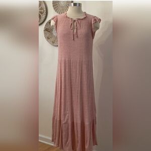 TALULAH Soft Pink Maxi Dress